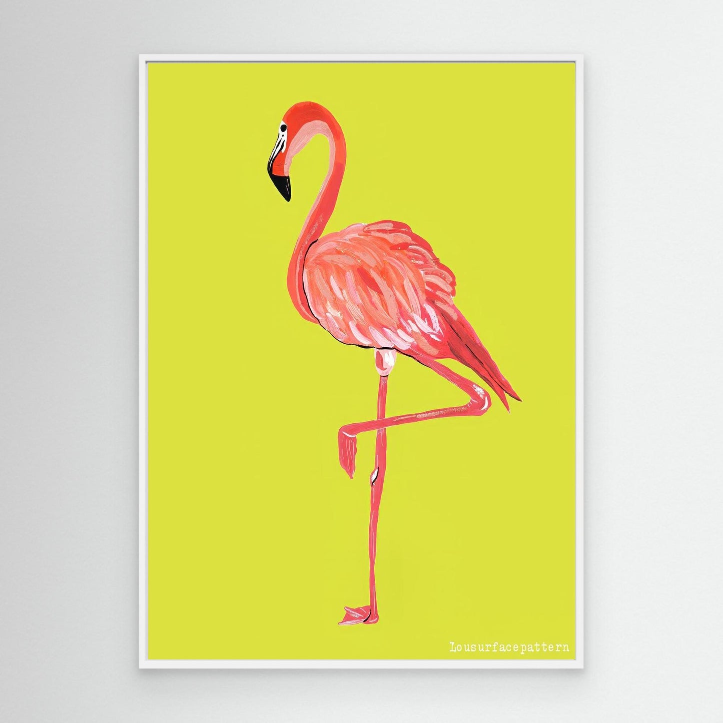 "Flamingo" Canvas print