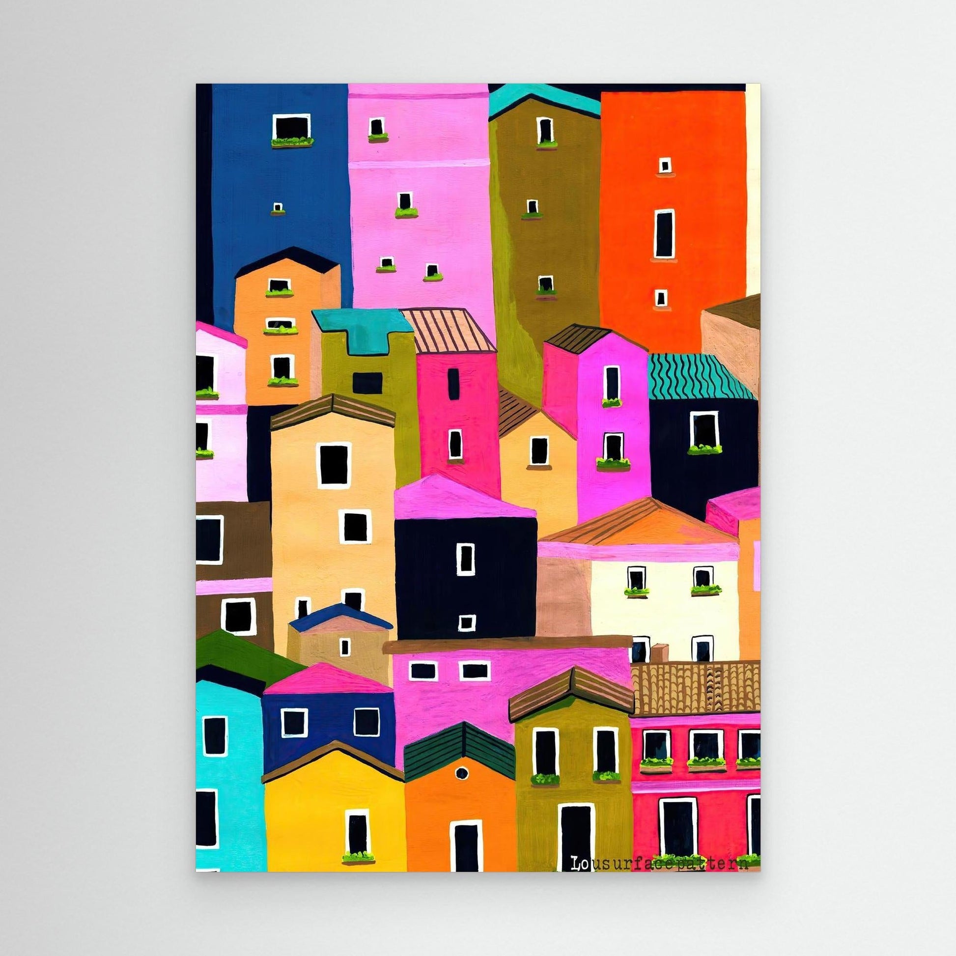 "Italy" Canvas Print