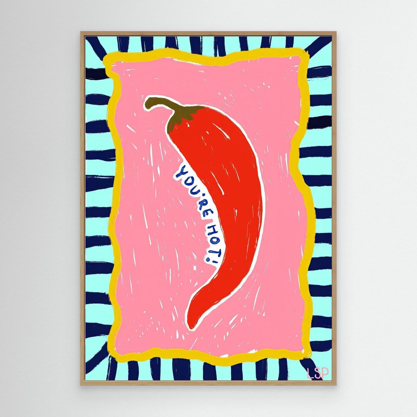 "You're Hot" Canvas print