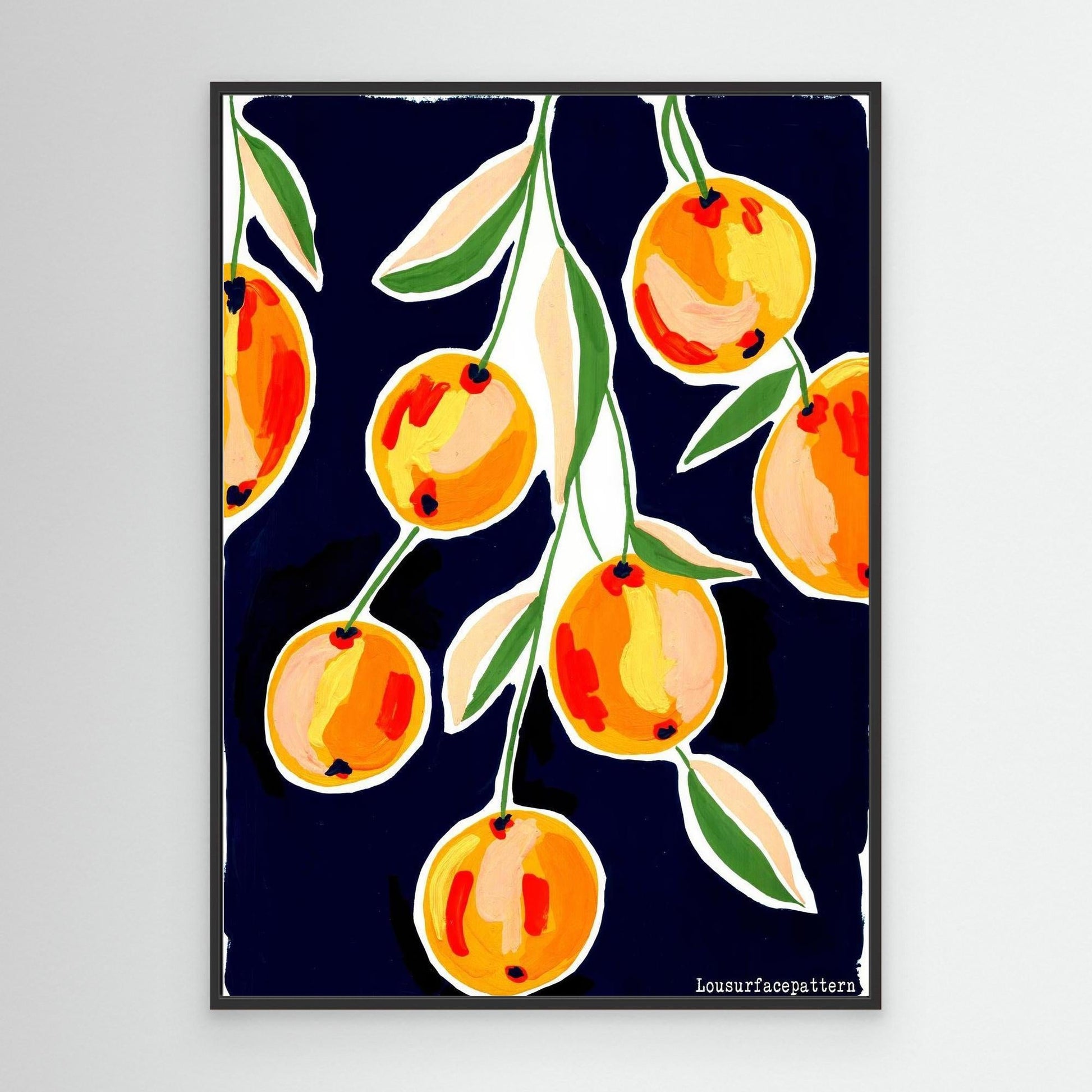 "Oranges" Canvas Prints