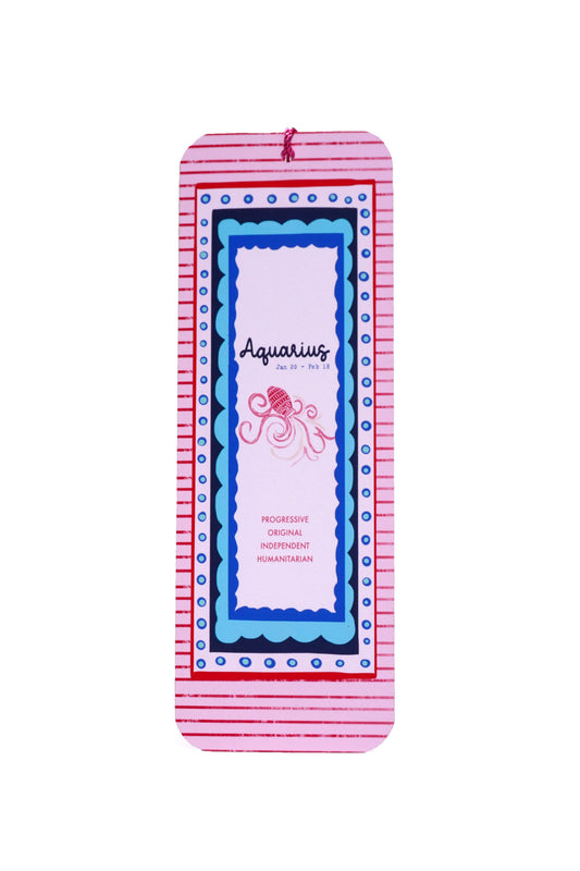 Aquarius bookmark