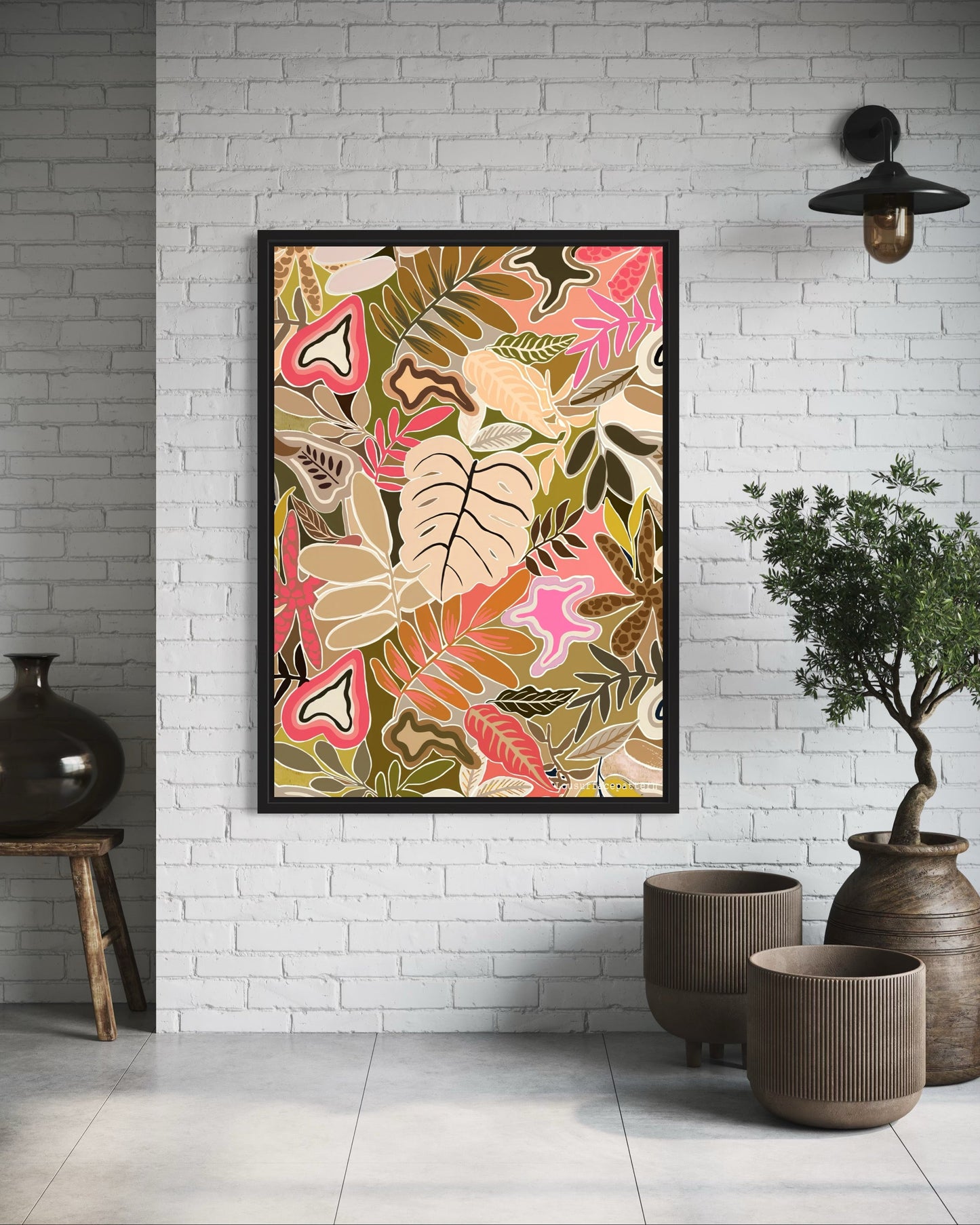 "Cheeseplant" Canvas Print