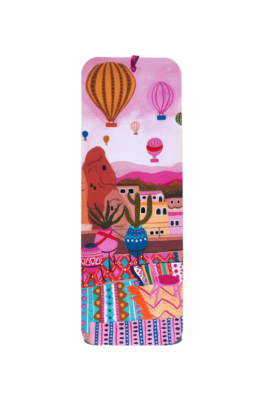 Hot air balloon bookmark