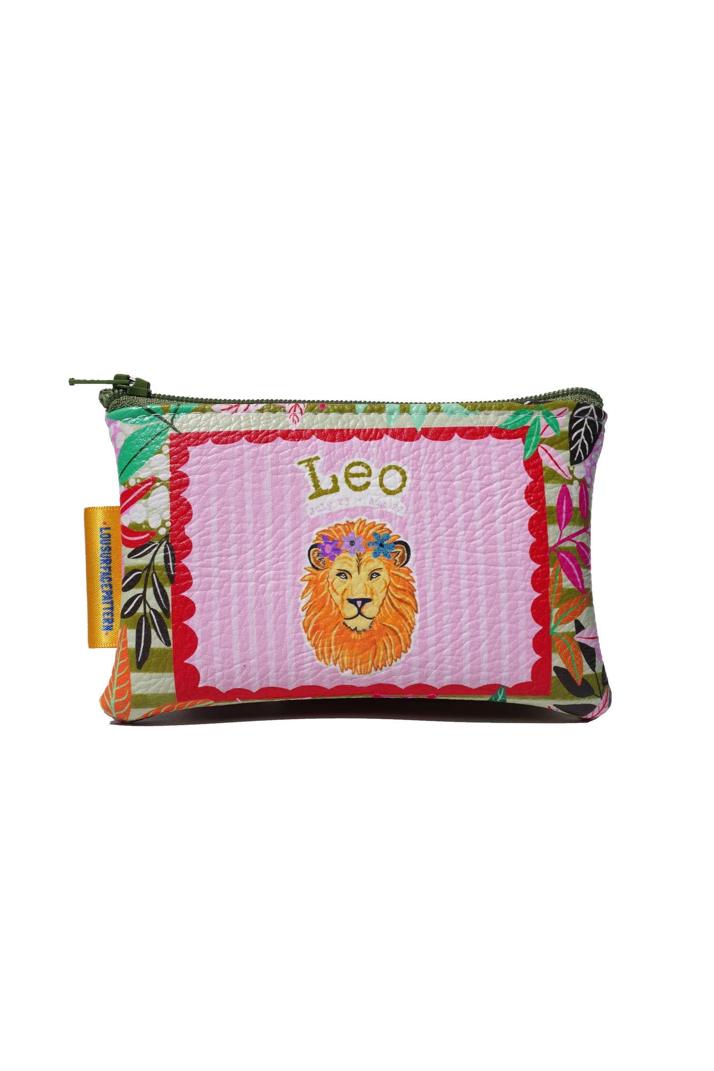 Leo vegan leather purse
