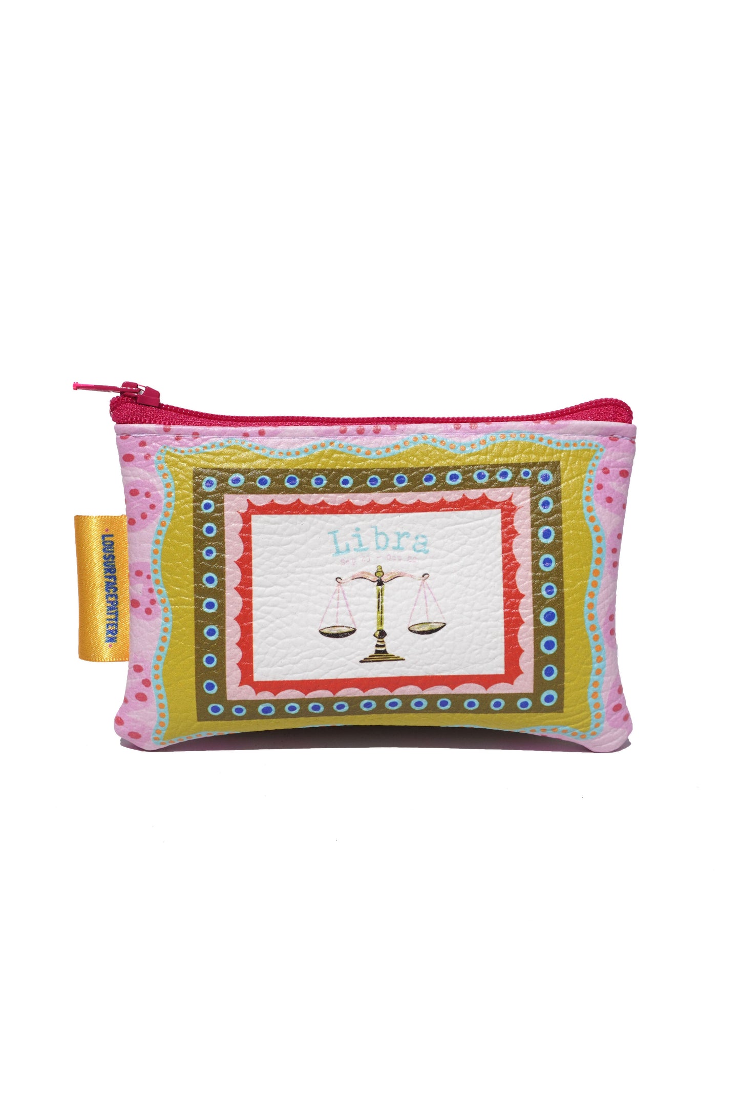 Libra vegan leather purse