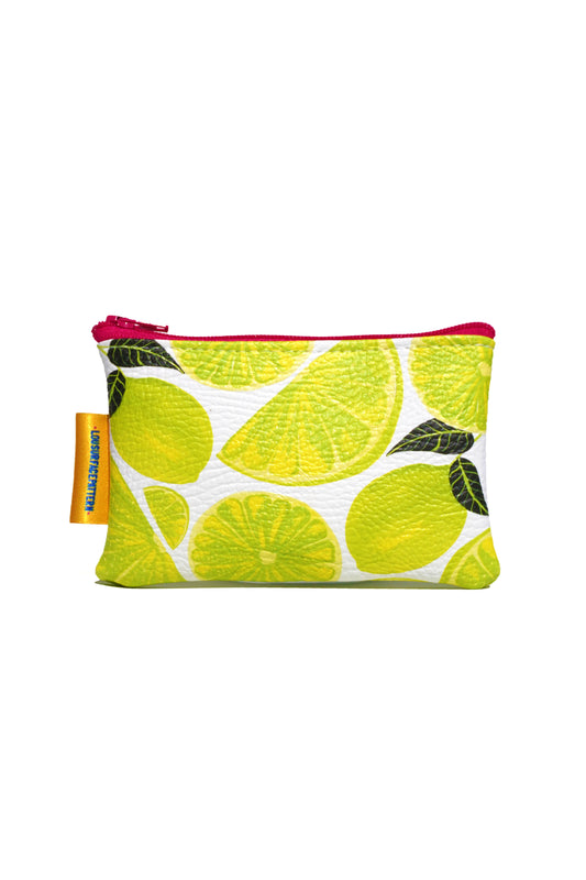 Vegan leather limes purse