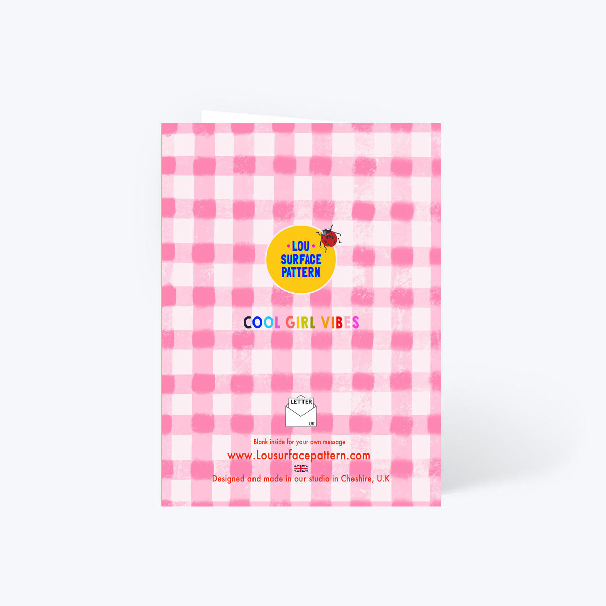 Paris girl birthday card