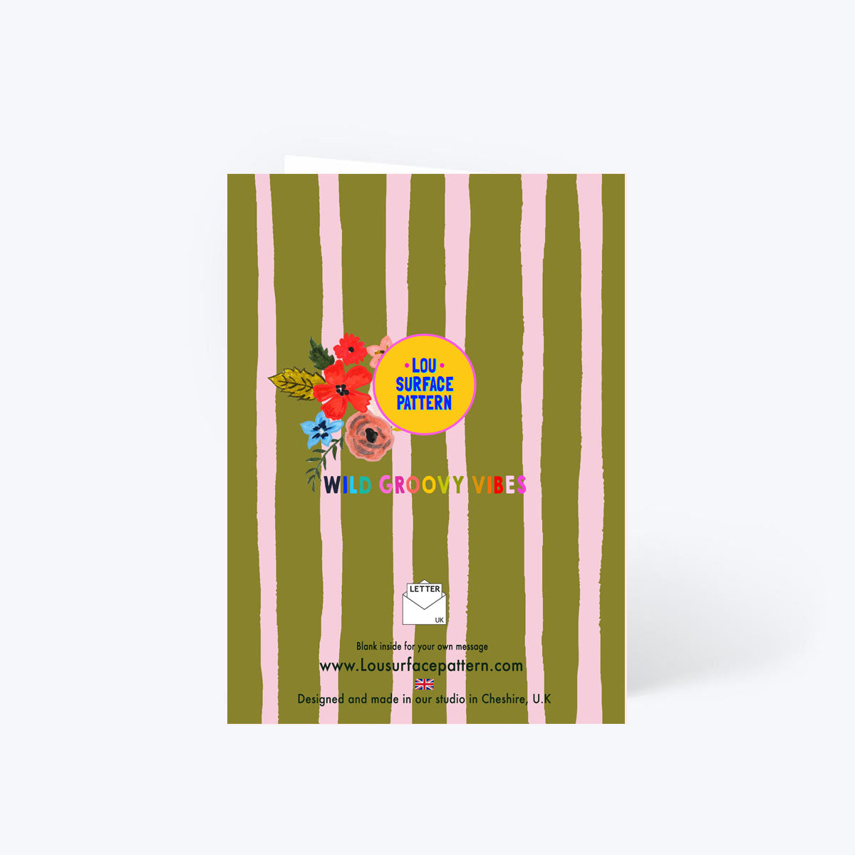 Parrot birthday card