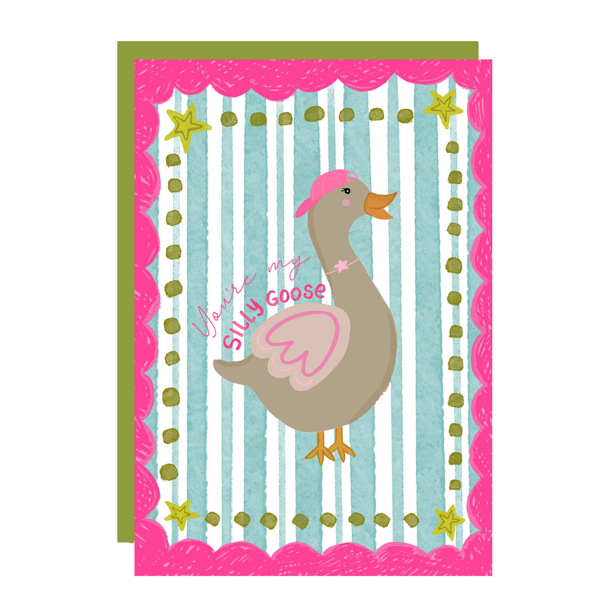 Silly goose card
