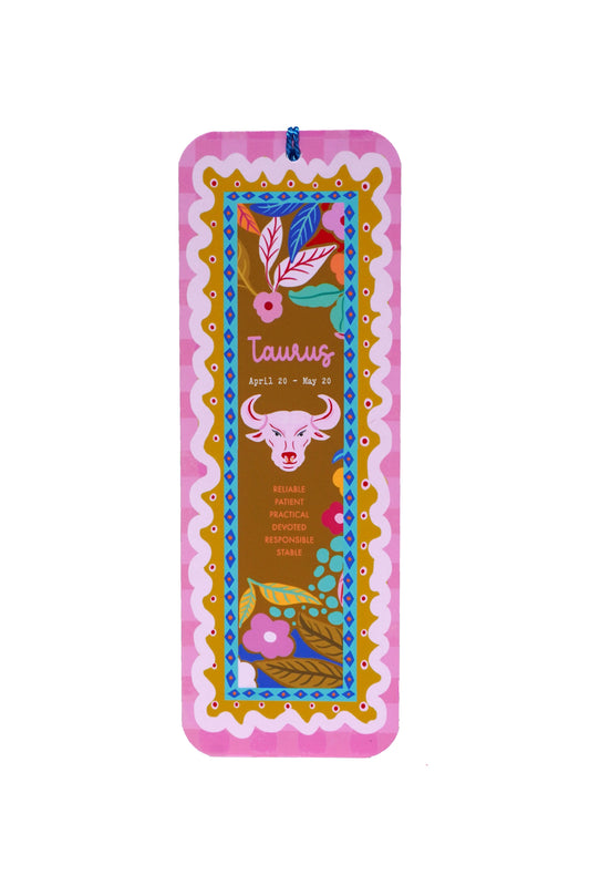 Taurus bookmark