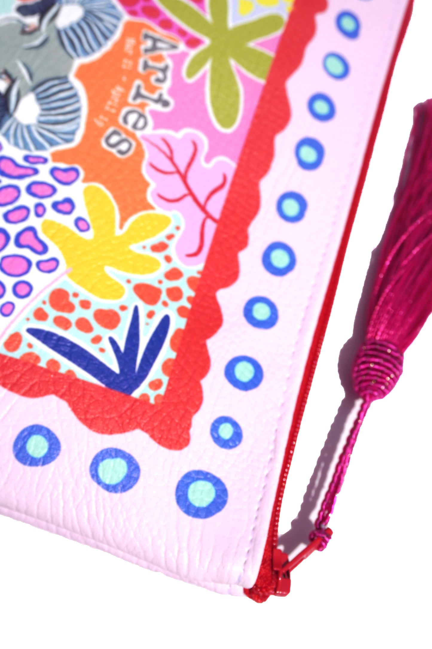 Aries vegan leather purse