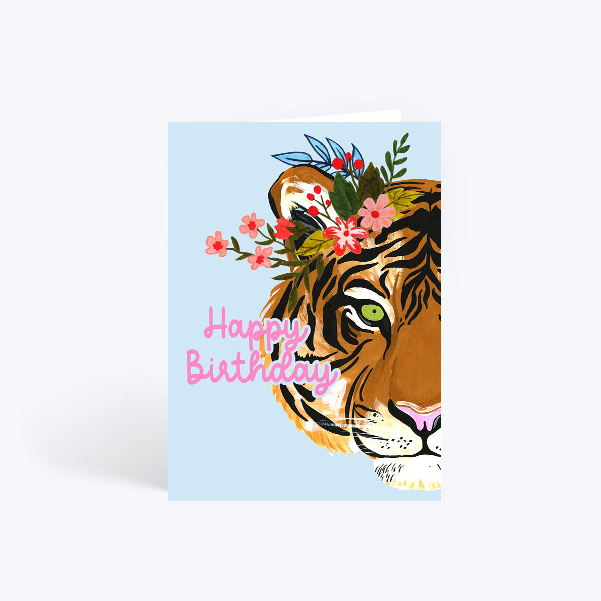 Tiger birthday card
