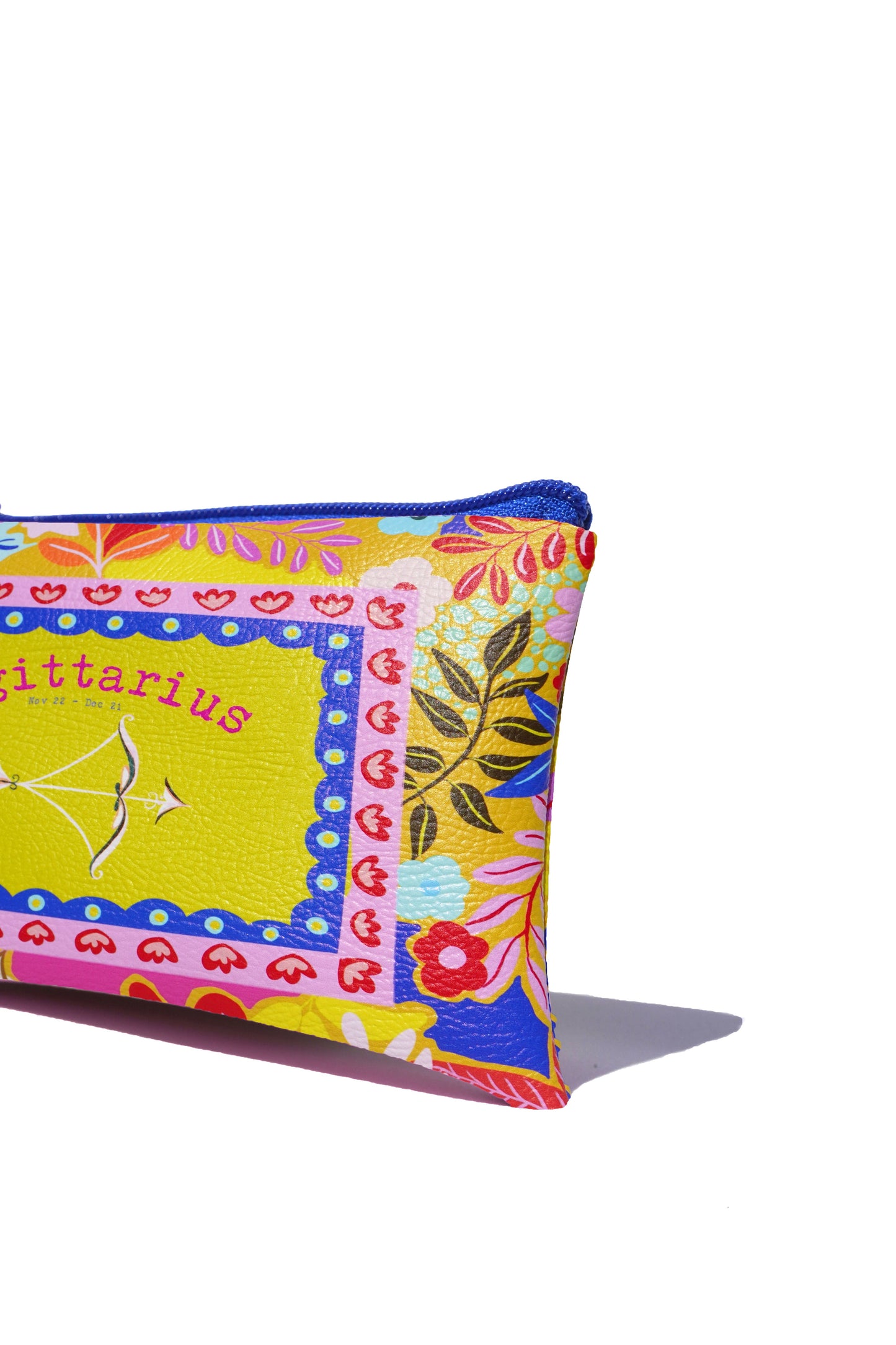 Sagittarius vegan leather purse