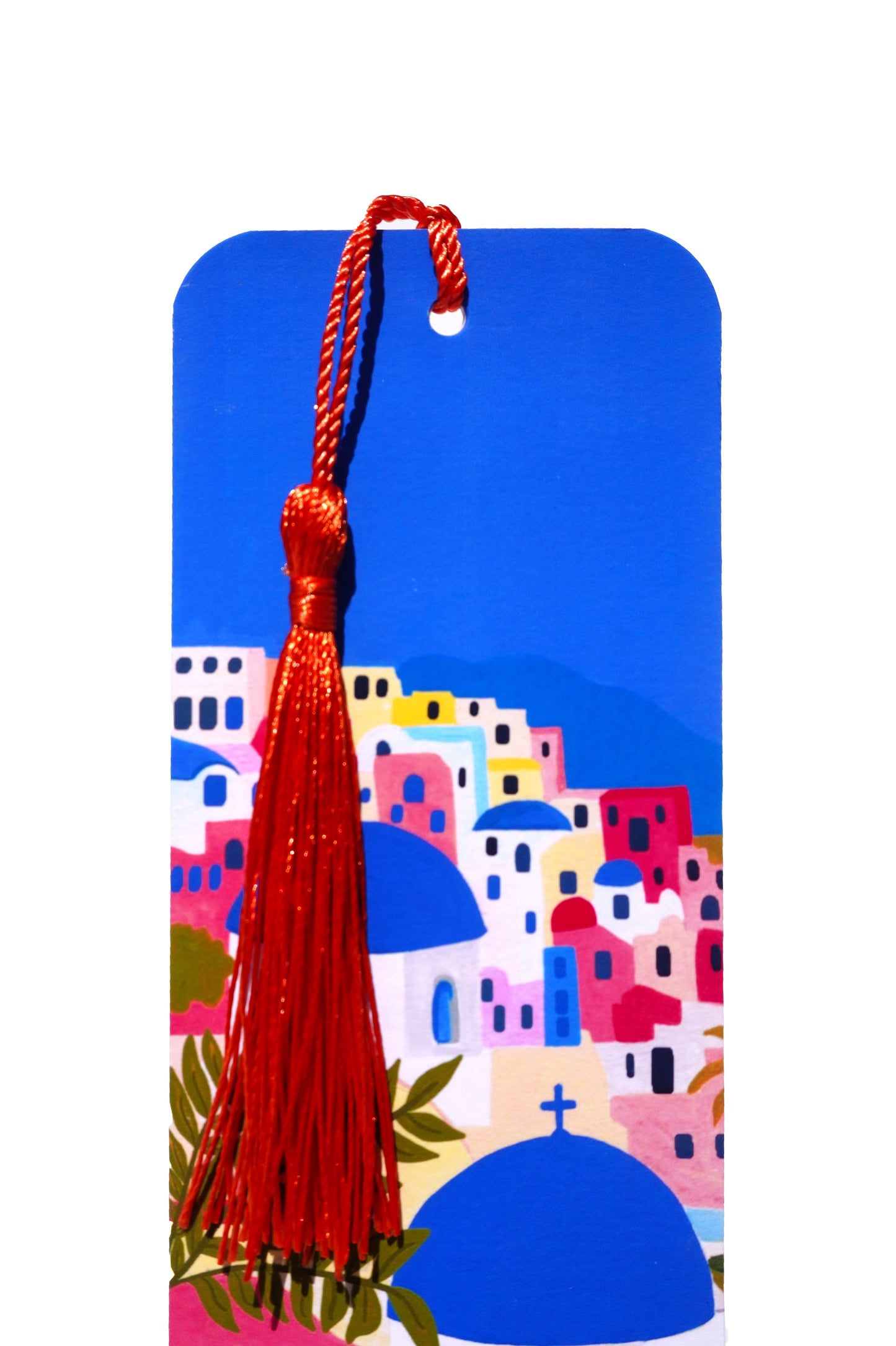 Santorini bookmark