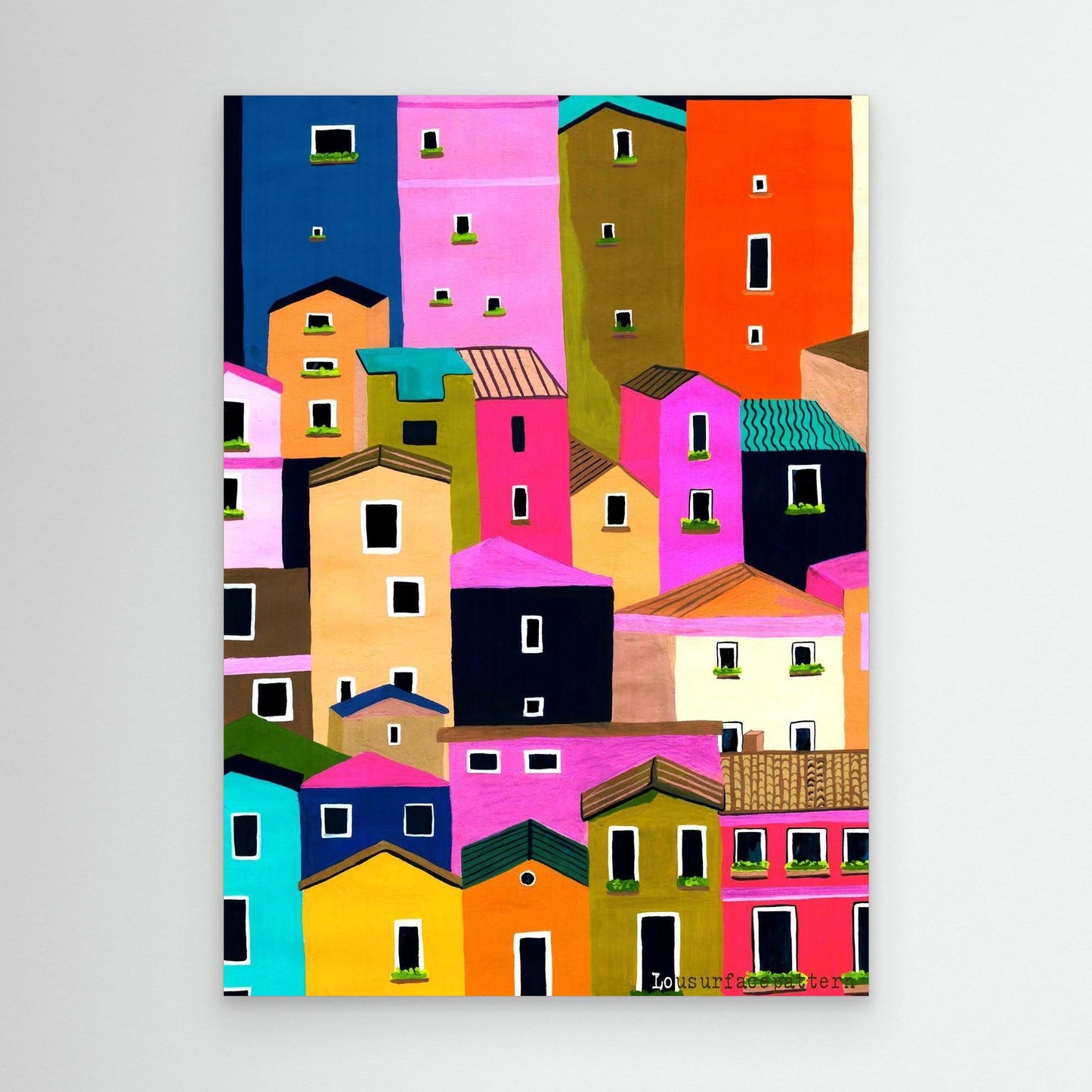"Italy" canvas print