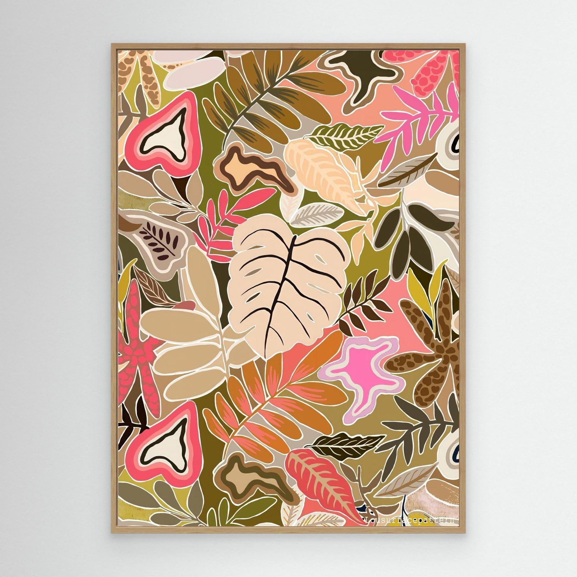 "Cheeseplant" Canvas Print