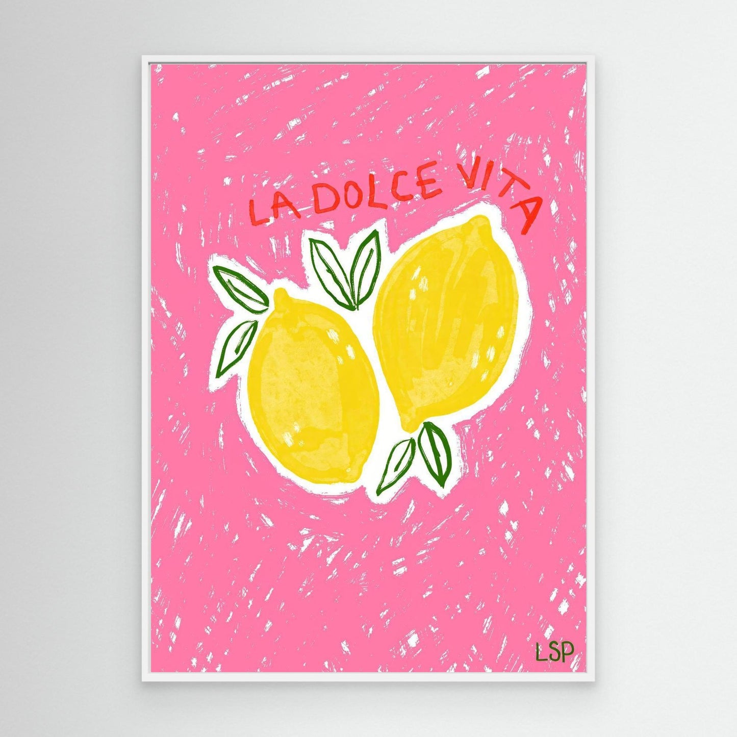 "La dolce vita" canvas print