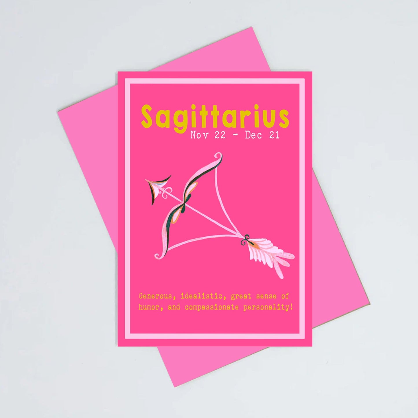 Sagittarius birthday card