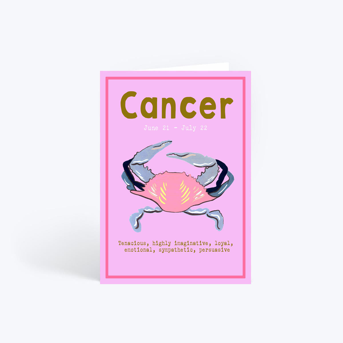 Cancer birthday card