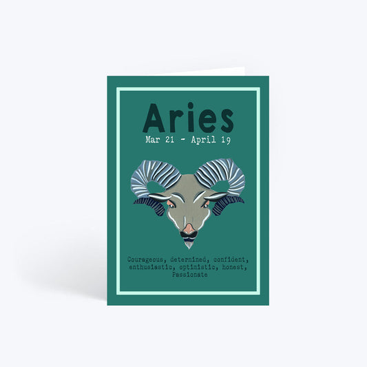 Aries birthday card