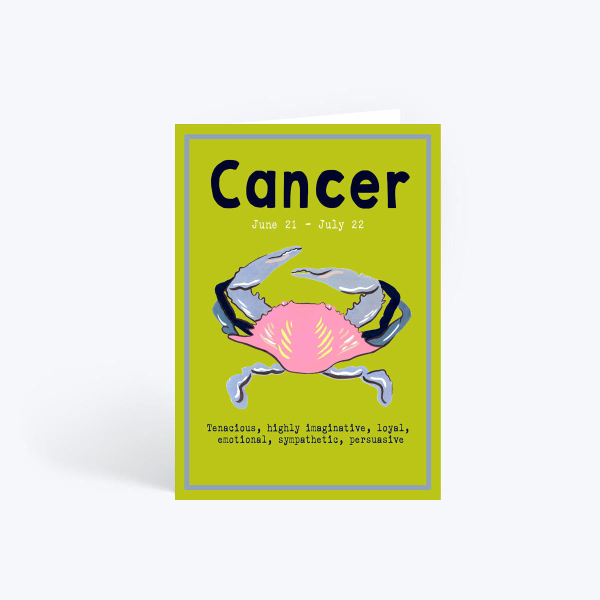 Cancer birthday card