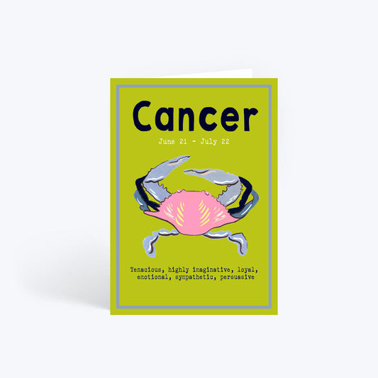 Cancer birthday card