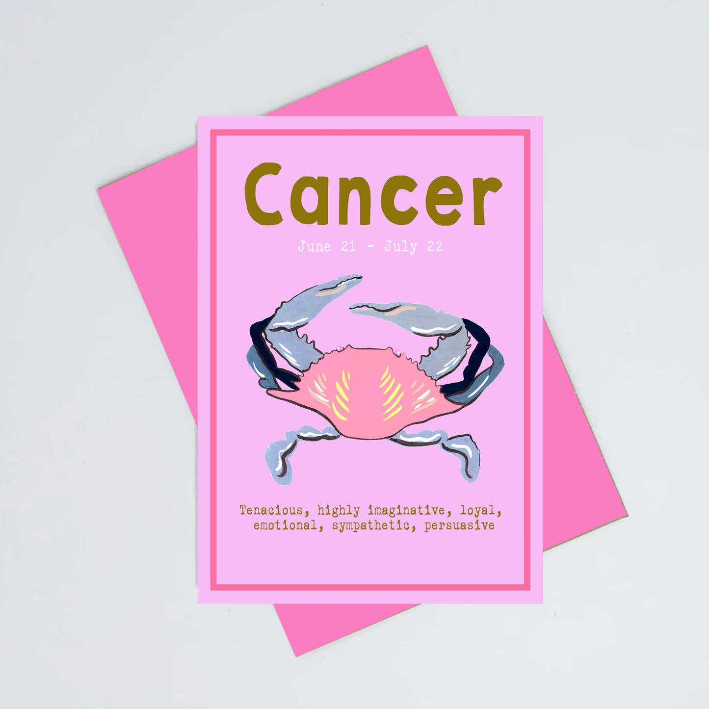 Cancer birthday card