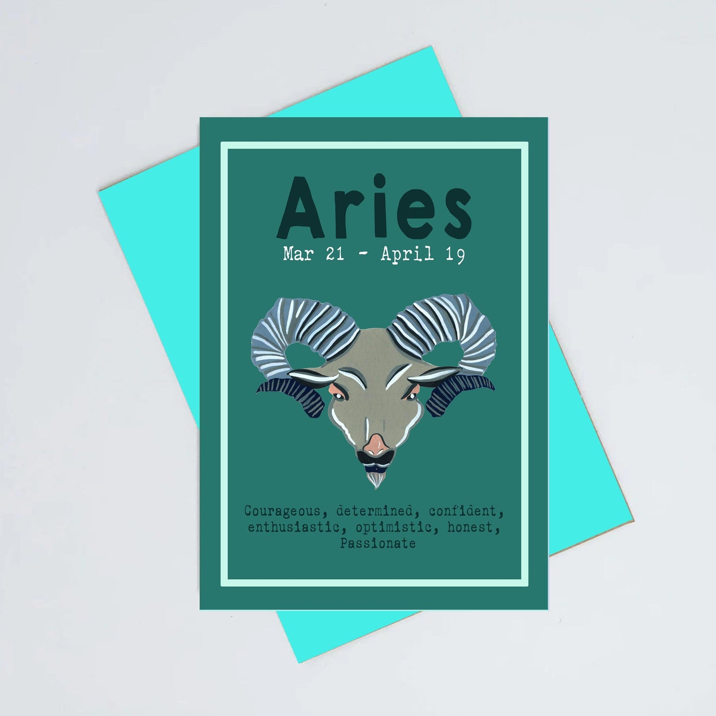 Aries birthday card