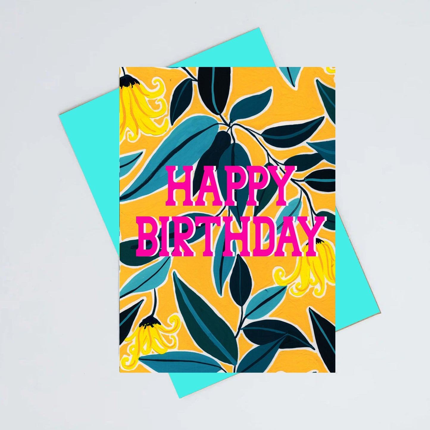 Ylang Ylang birthday card