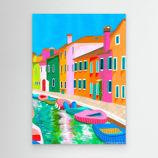 "Burano" Canvas Print