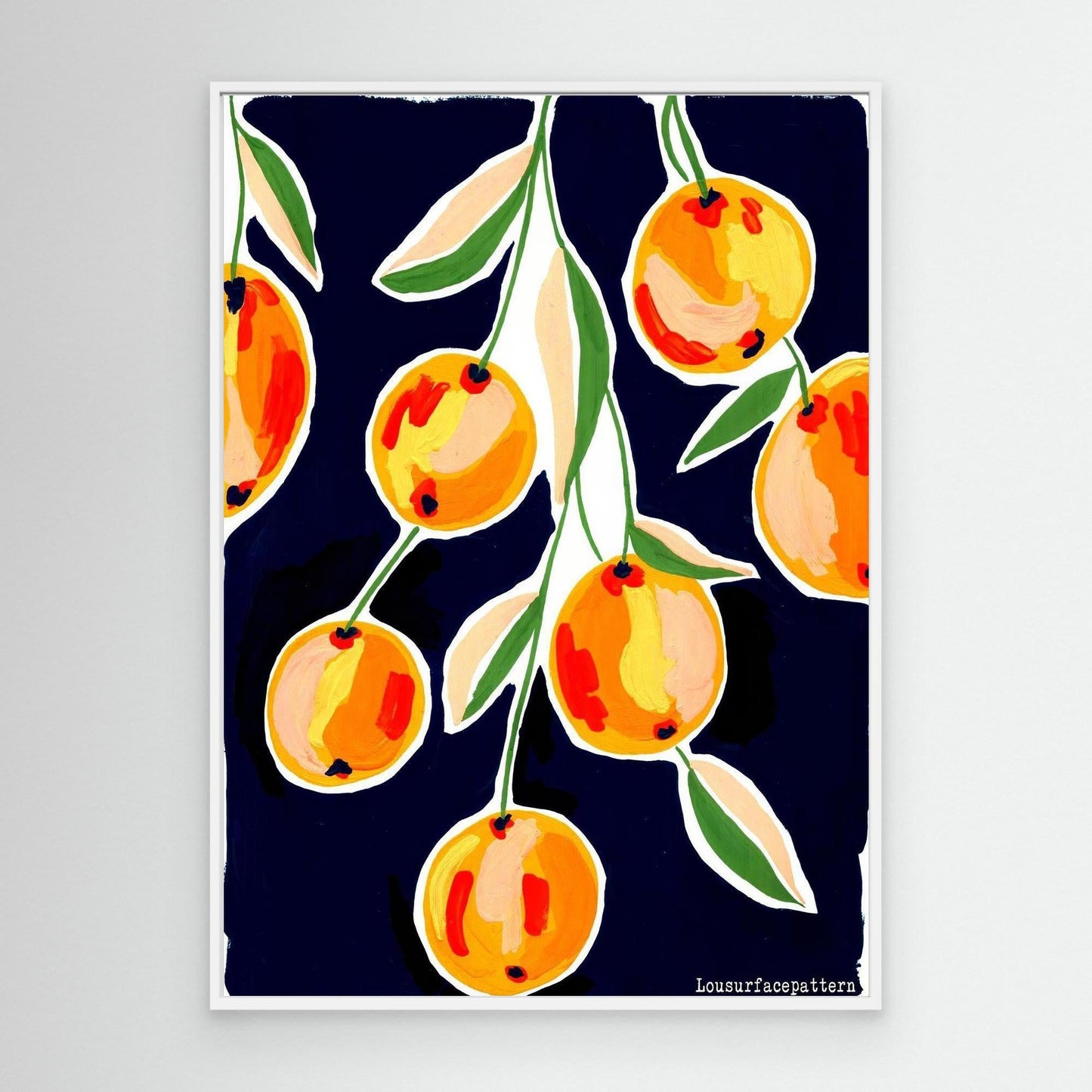 "Oranges" Canvas Prints