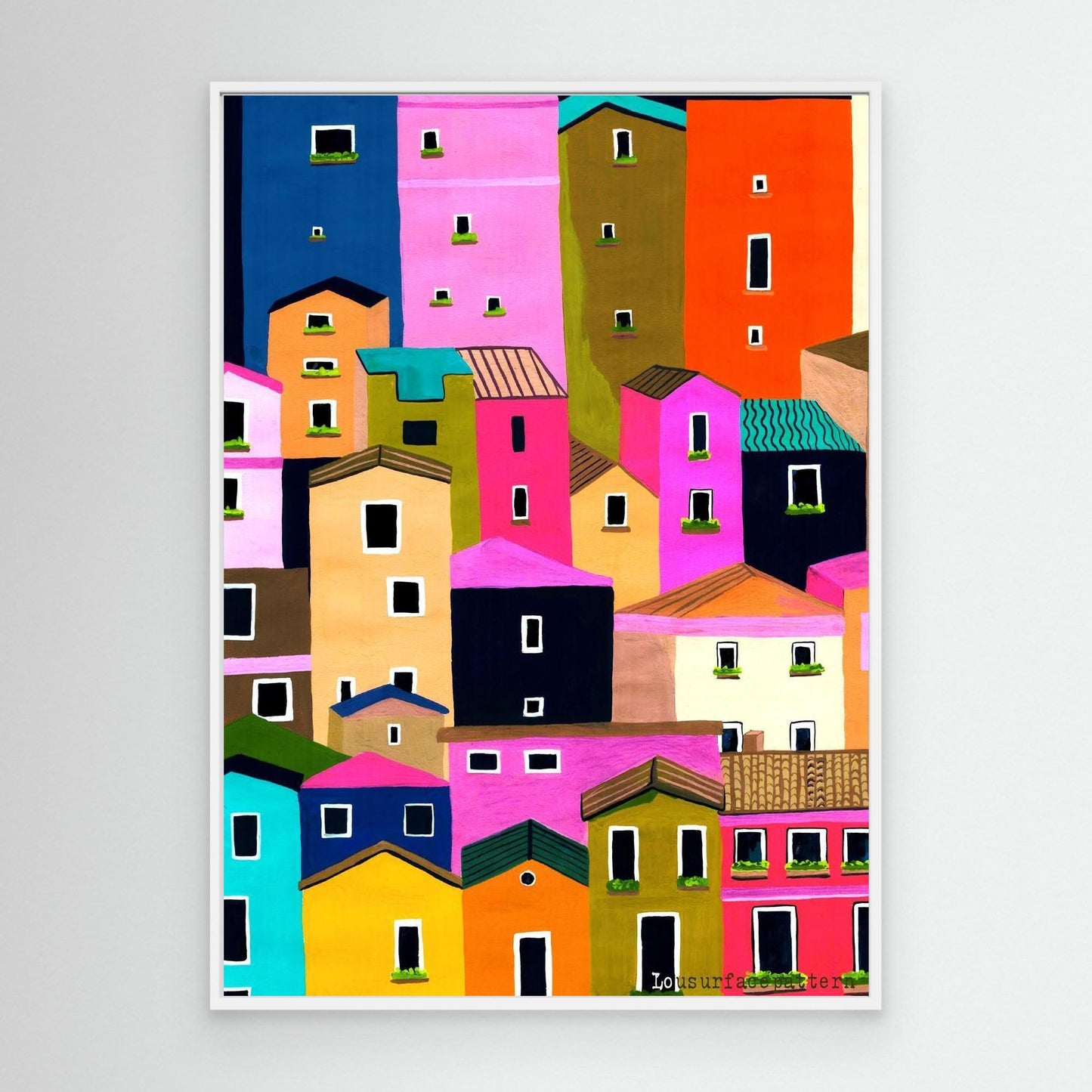 "Italy" canvas print